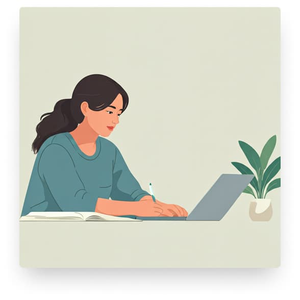 studying student